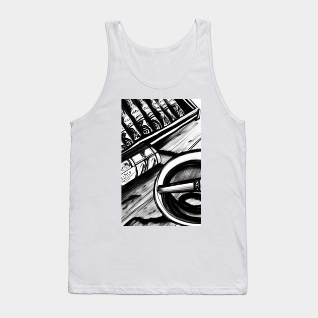 Cigars Tank Top by BryanWhipple